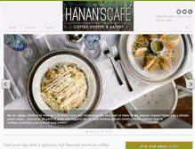 Tablet Screenshot of hananscafe.com